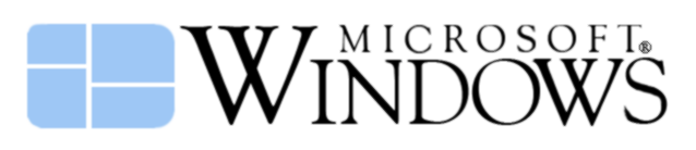 Логлтип Windwos 1.0-Windows 3.1